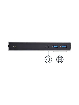 DVI Dual-Monitor Laptop Docking Station 3