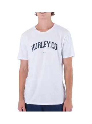 T-shirt Blanc Homme Hurley H20 Dri Authentic 1