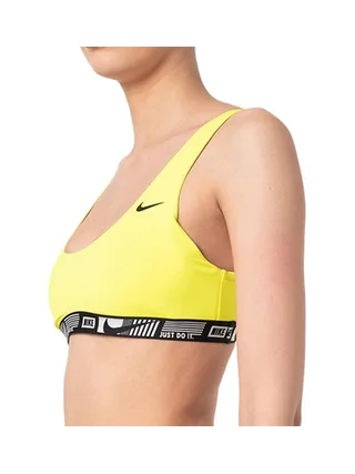 Haut de maillot de bain Jaune Femme Nike Banded Bottom 1