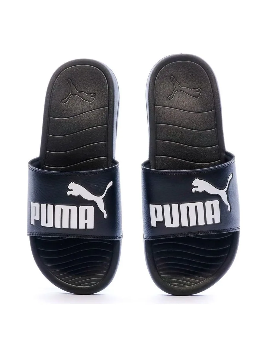 Claquettes noires homme Puma Popcat 20 4