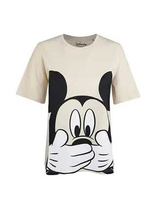T-Shirt Beige Femme Disney Don't Speak Slouch 2