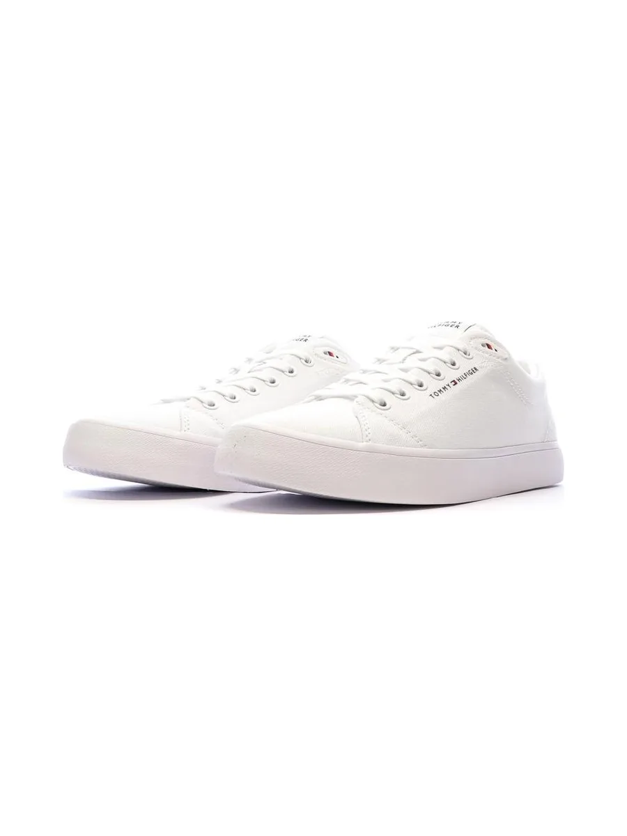 Baskets Blanches Homme Tommy Hilfiger Th Hi Vulc Low Core 7