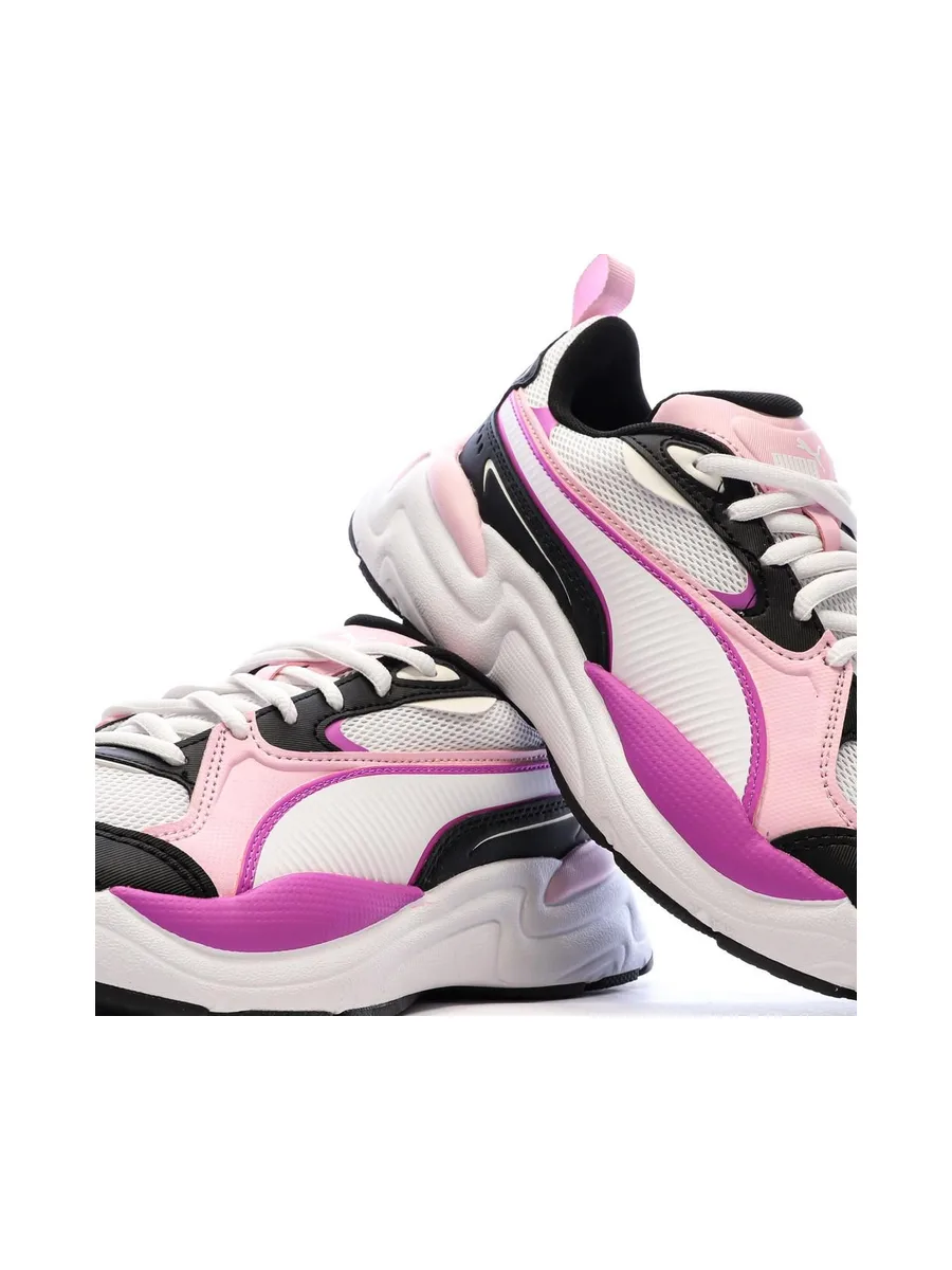 Baskets Blanches/Noires/Roses Femme Puma X-ray 4 8