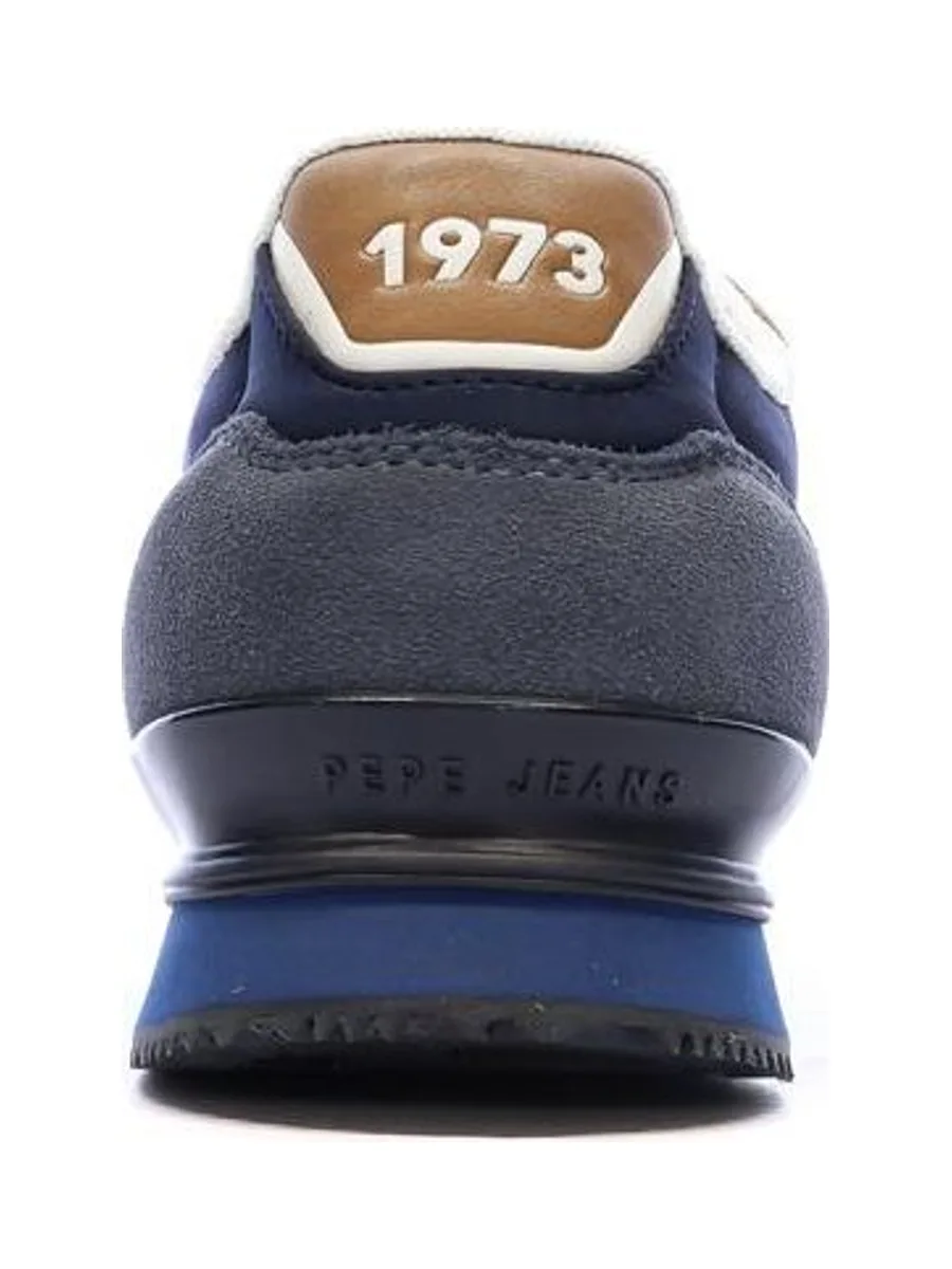 Baskets Marine/Camel Homme Pepe Jeans London Class M 4
