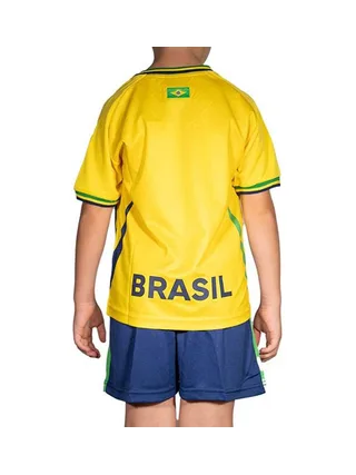Brésil Mini-Kit Supporter Jaune Sport Zone 2