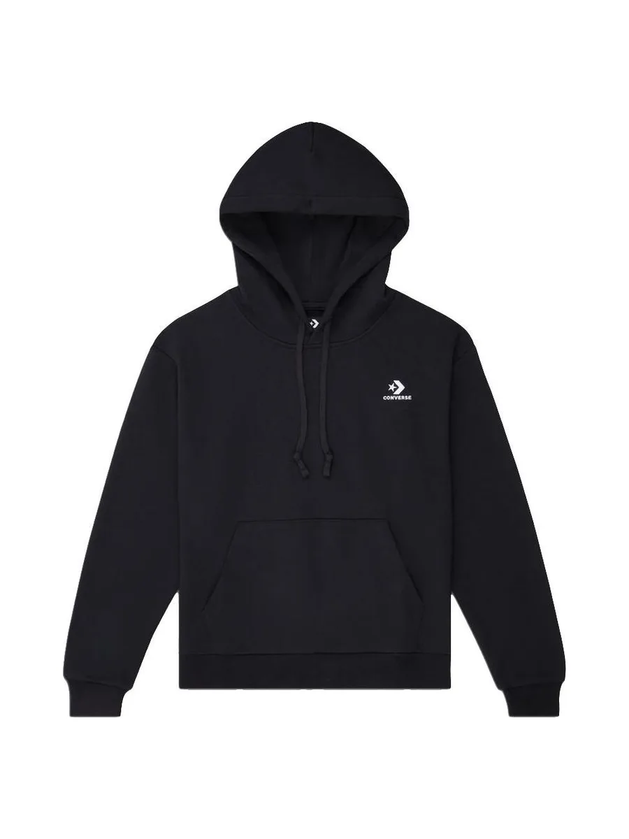 Sweat Zippé Noir Femme Converse Embroidered 3