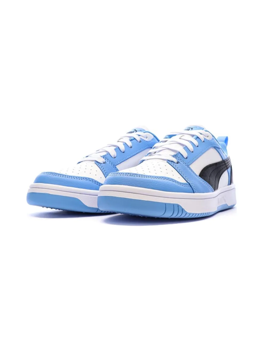 Baskets Turquoise/Blanc Garçon Rebound Low 7