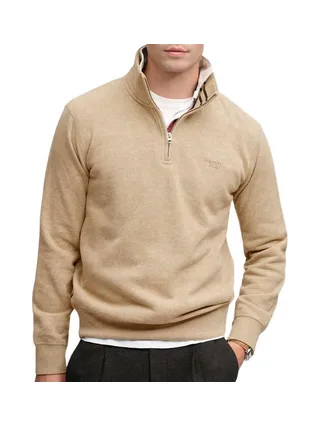 Sweat Beige chiné Homme Superdry Essential 1