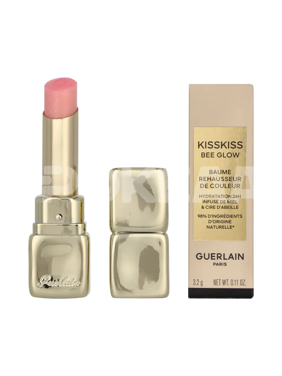 Guerlain Kisskiss Bee Glow Lip Balm 3.2g - #358 Pearly Rose 1