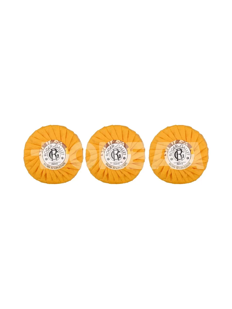 Roger & Gallet Bois D'Orange Soap Bar Set 300g - 3x100gr 2