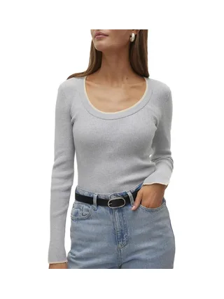 Pull Gris Femme Vero Moda Joan 1