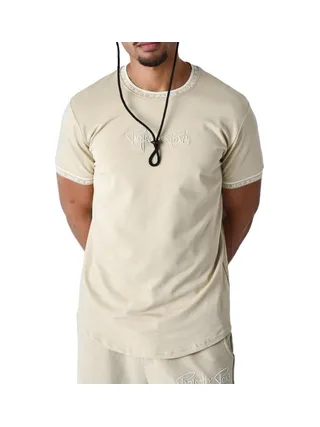 T-Shirt Beige/Blanc Homme Project X Paris 2511114 1