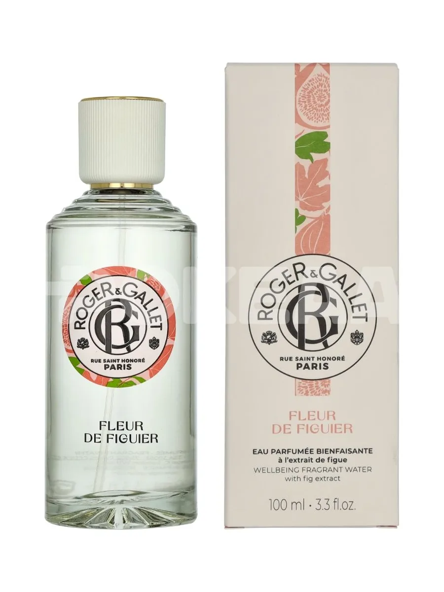 Roger & Gallet Fleur De Figuier Wellbeing Fragrant Water 100ml - Natural Spray 1