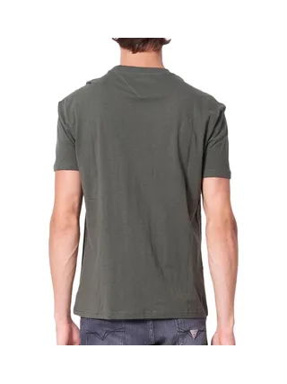 T-Shirt Kaki Homme Tommy Hilfiger Reg Linear 2