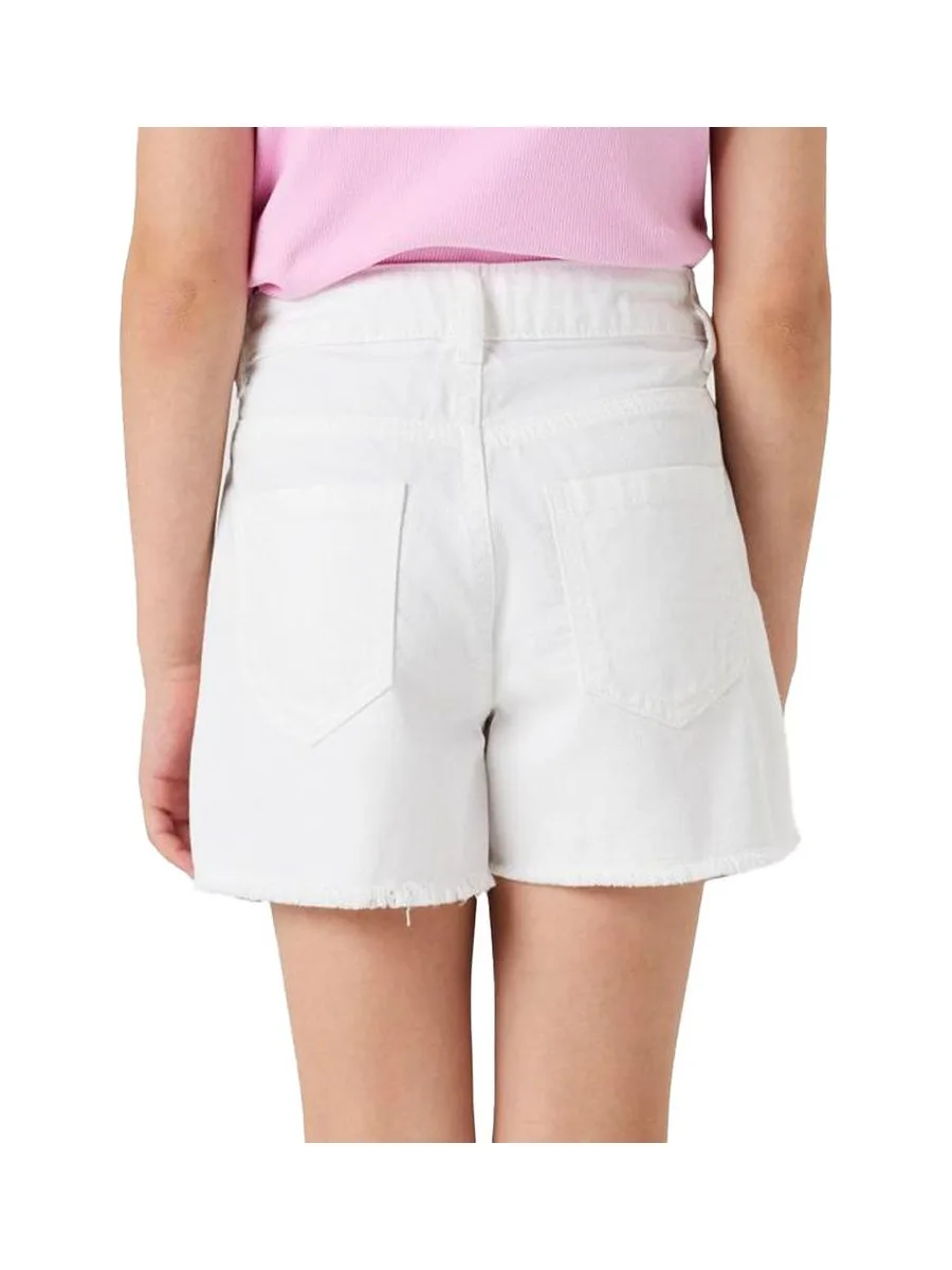 Short Blanc Fille Name it Twi 3