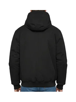 Blouson Noir à capuche Schott DYLAN 3