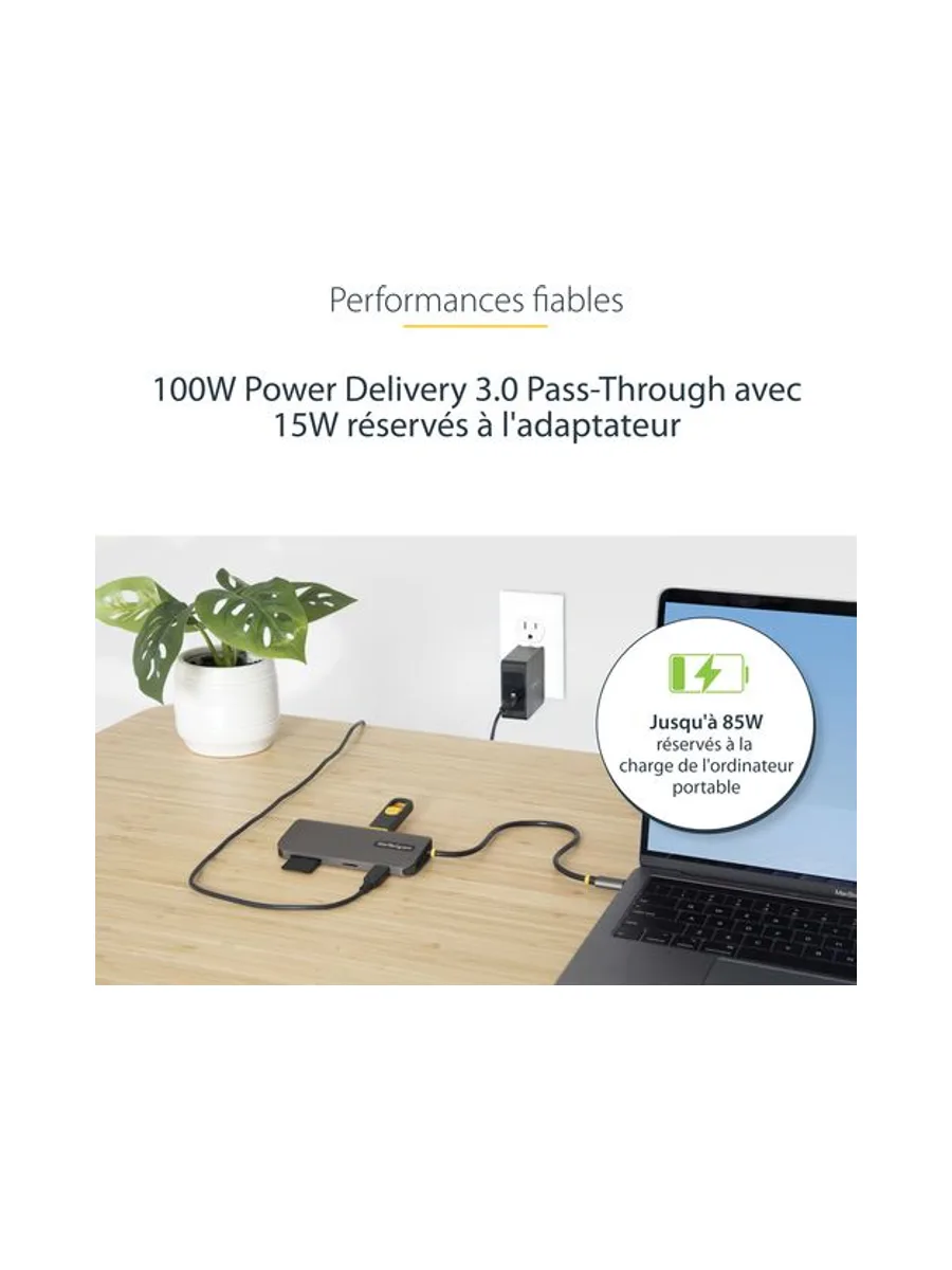 StarTech.com 115B-USBC-MULTIPORT laptop dock/port replicator 16