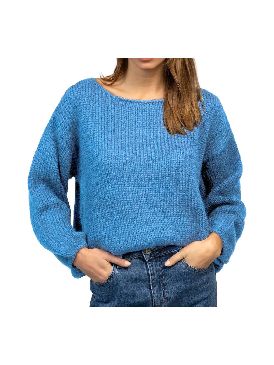 Pull Bleu Femme An'ge Jade 1