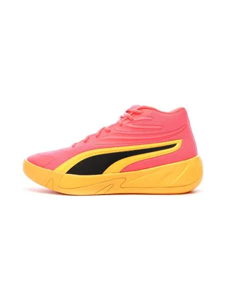 Chaussures de Basketball Roses/Oranges Homme Puma Court Pro 1