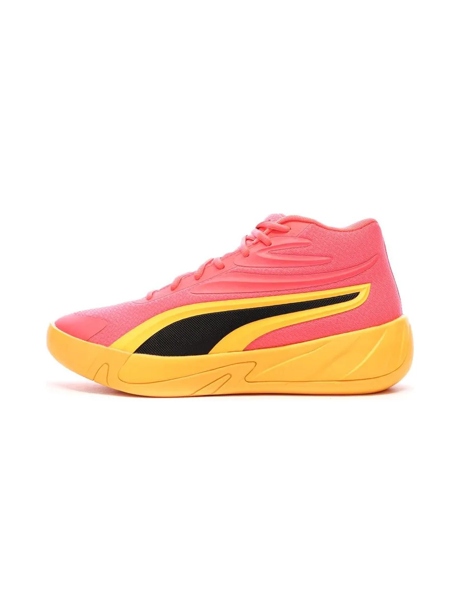 Chaussures de Basketball Roses/Oranges Homme Puma Court Pro 1