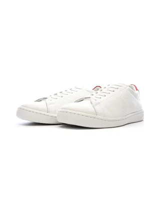 Baskets Blanches/rouge Homme Le Coq Sportif Phenix 6