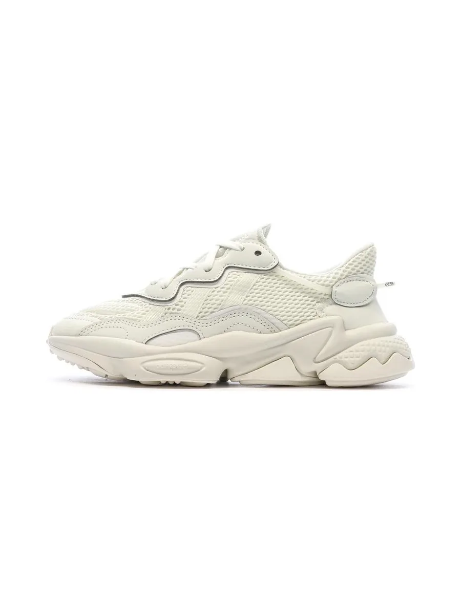 Baskets Blanches/Crème Femme Adidas Ozweego 2
