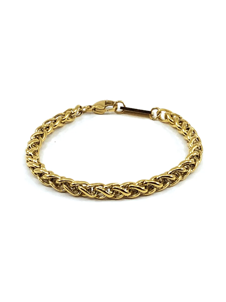 Bracelet Châtillon doré - acier 5