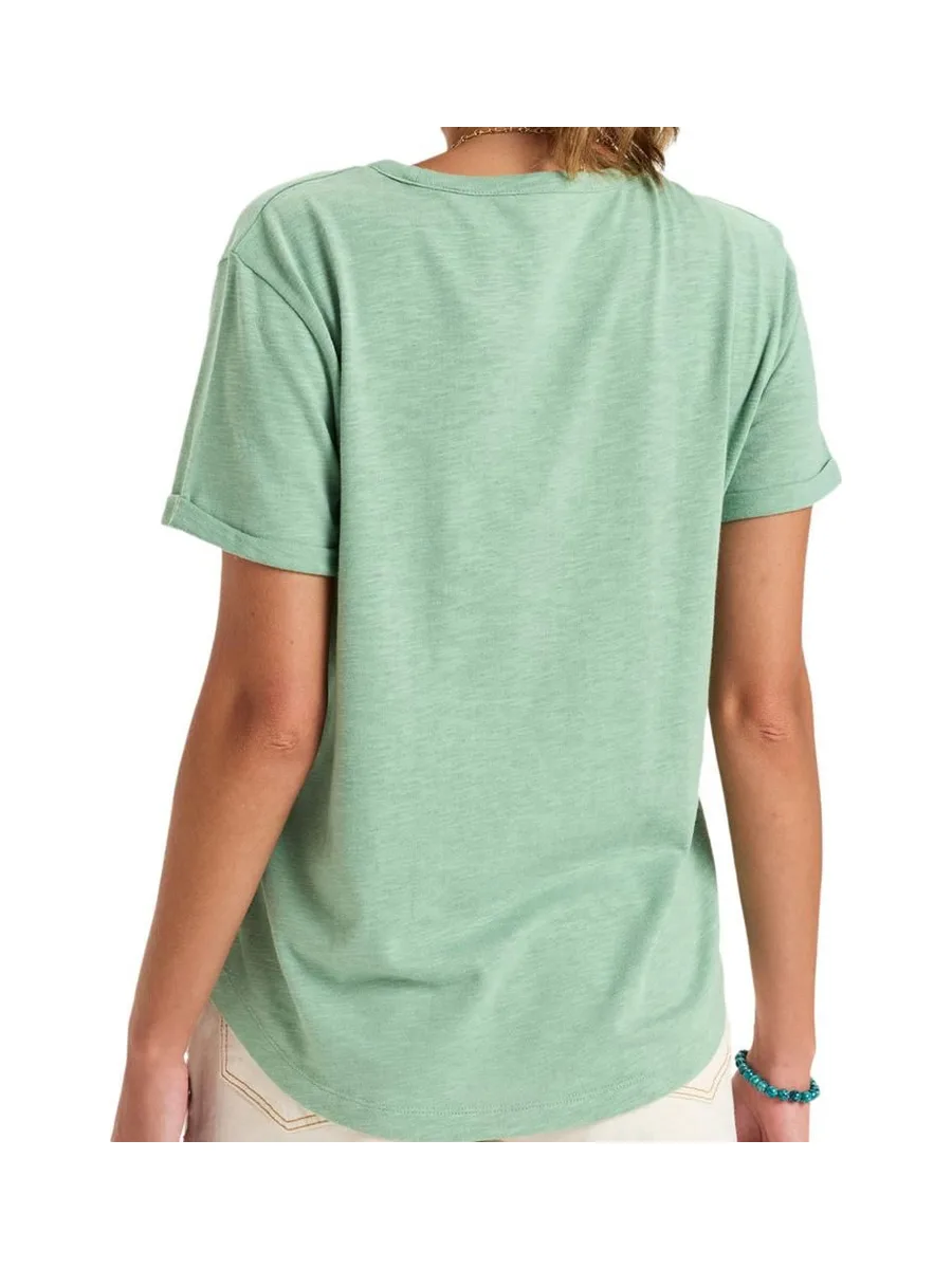 T-shirt Vert Femme Roxy Oceanwave 2