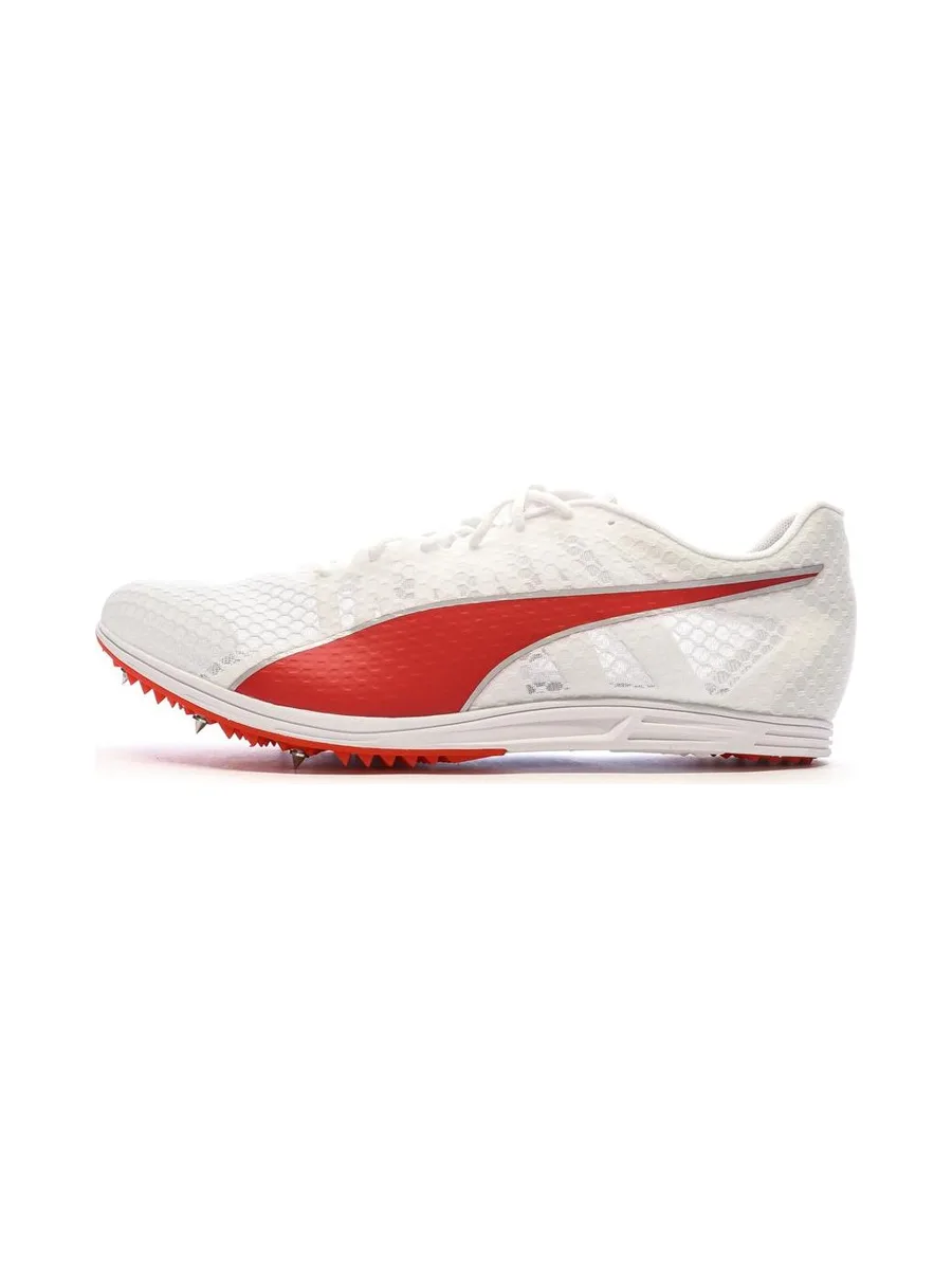 Chaussures de Sport Blanches/Rouges Homme Puma Evospeed 2