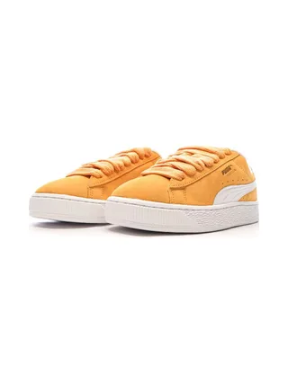 Baskets Orange Femme Puma Suede XL 6