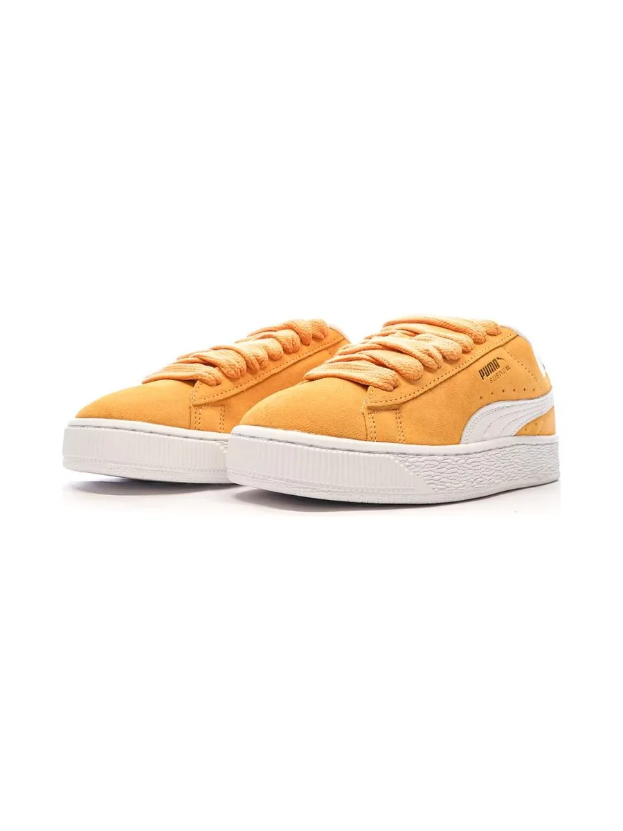 Baskets Orange Femme Puma Suede XL 7
