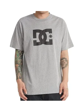 T-Shirt Gris Homme Dc shoes Dc Star 1