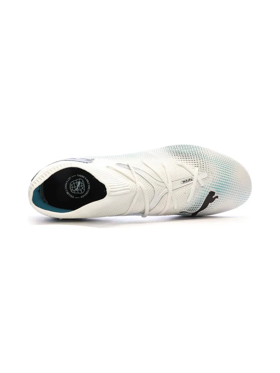 Chaussures de Football Blanc/Bleu Homme Puma Future 7 Match Fg/ag 5