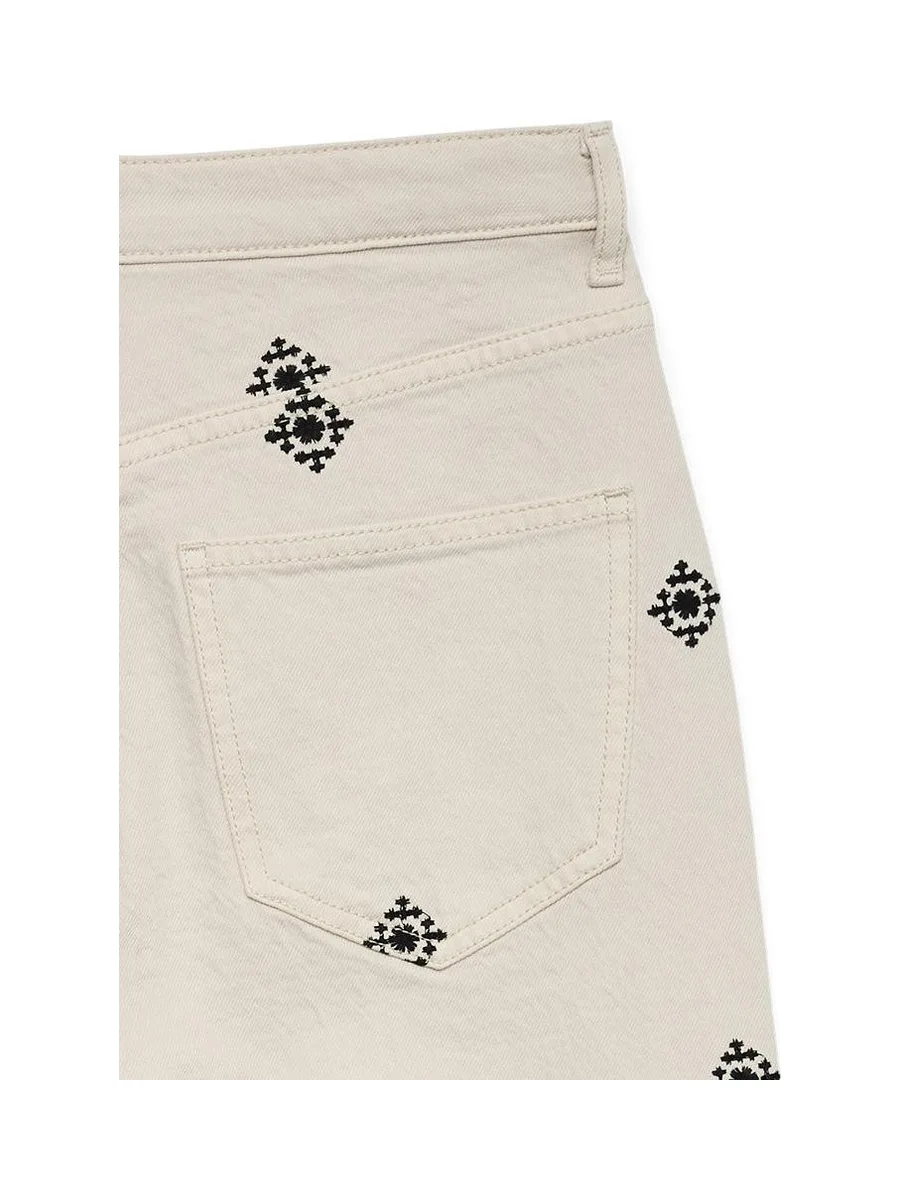 Jean Beige Femme Vero Moda Tessa 2