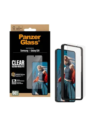 PanzerGlass ® Screen Protector Samsung Galaxy S26 | Ultra-Wide Fit w. EasyAligner 5
