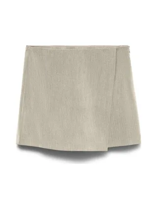 Jupe Short Beige Femme Vero Moda Queenie 1