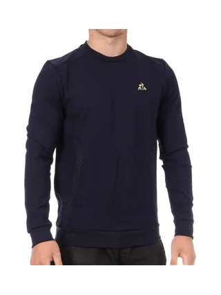 Sweat Noir Homme Le Coq Sportif Velvet 1