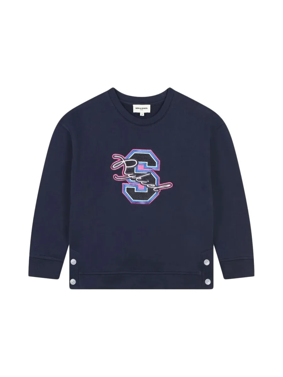 Sweat Marine Fille Sonia Rykiel A00237 2