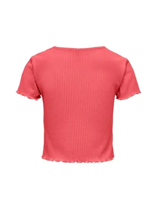 T-shirt Rouge Fille Only Nella 2