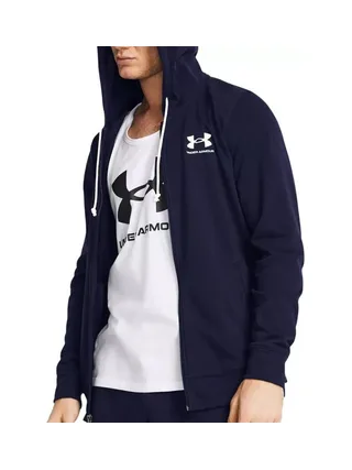 Veste Zippé Marine Homme Under Armour Rival 1