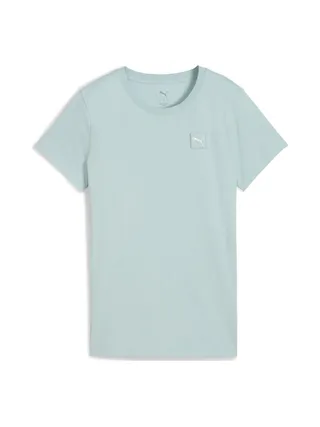 T-shirt Vert d'eau Femme Puma Elevated 1