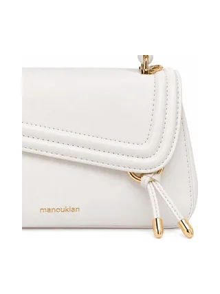 Sac à Bandoulière Blanc Femme Manoukian Melissa 2