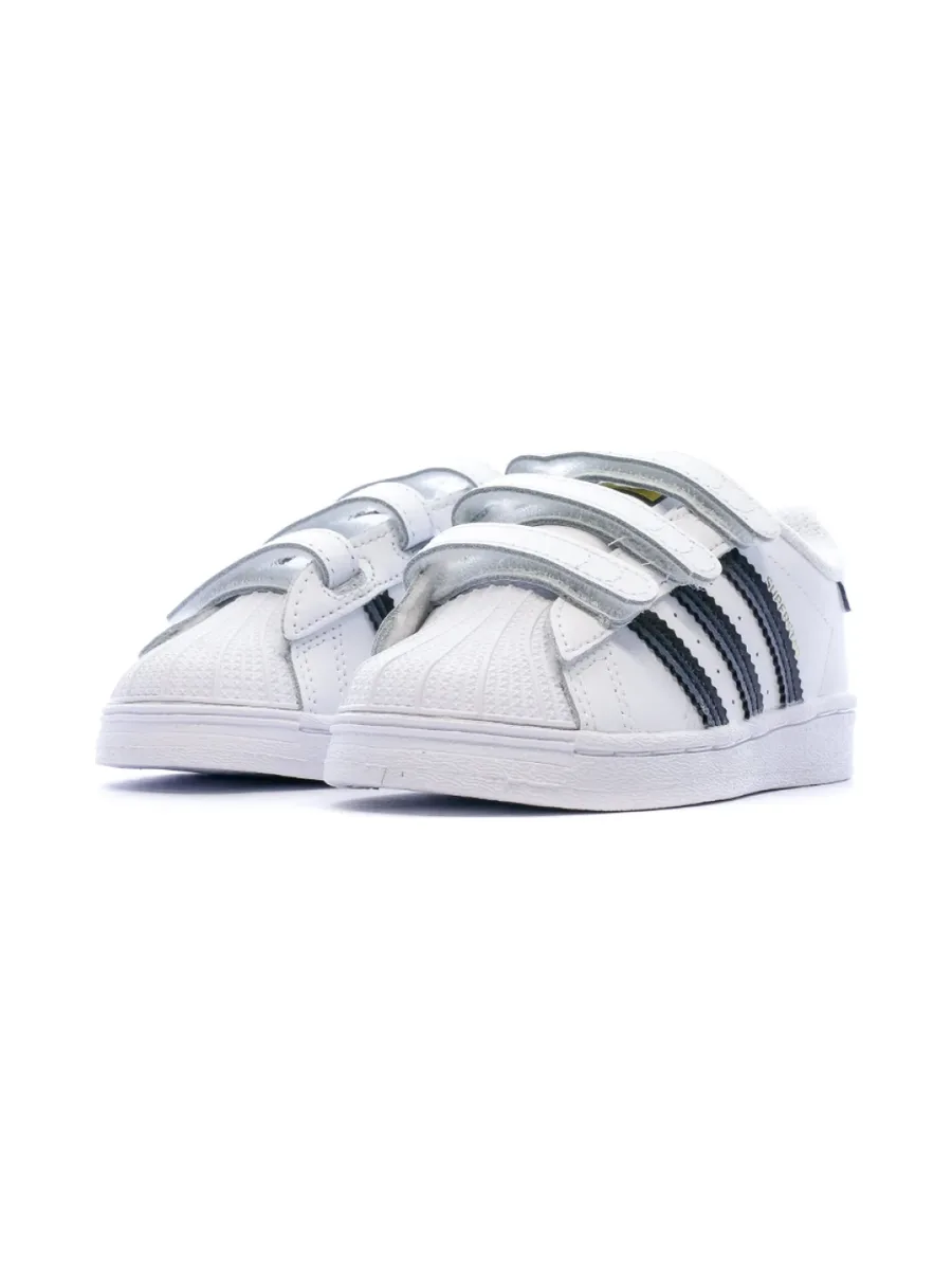 Baskets Blanche Bébé Adidas EF4842 7