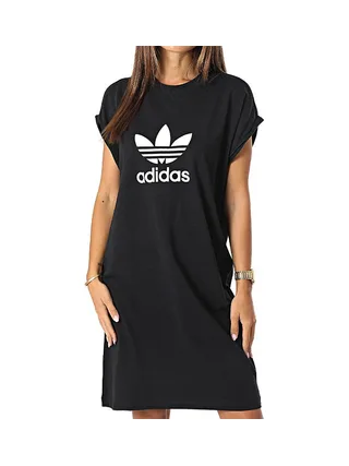 Robe Noir Femme Adidas New IC5483 1
