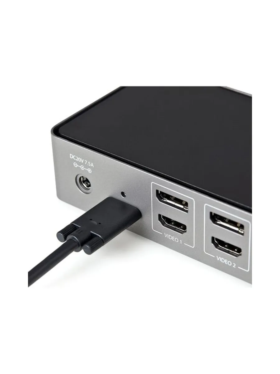 Hybrid USB-C USB-A Dock - Triple 4K 60Hz 6