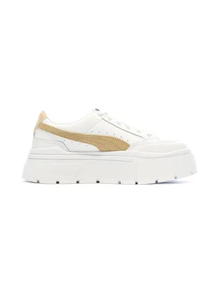 Baskets Blanc/Beige Femme Puma Mayze Stack 2
