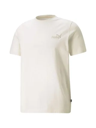 T-shirt Blanc Homme Puma Fd Ess+embro 1
