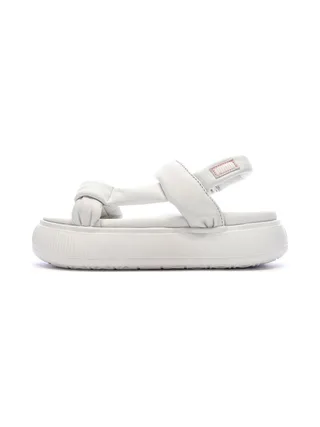 Sandales Blanches Femme Puma Suede Mayu 1