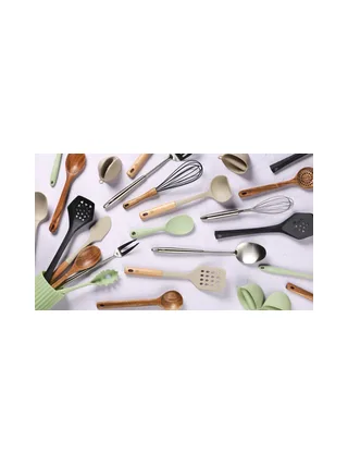 Set d'ustensiles de cuisine en acier inoxydable STAL - 10 pièces 7