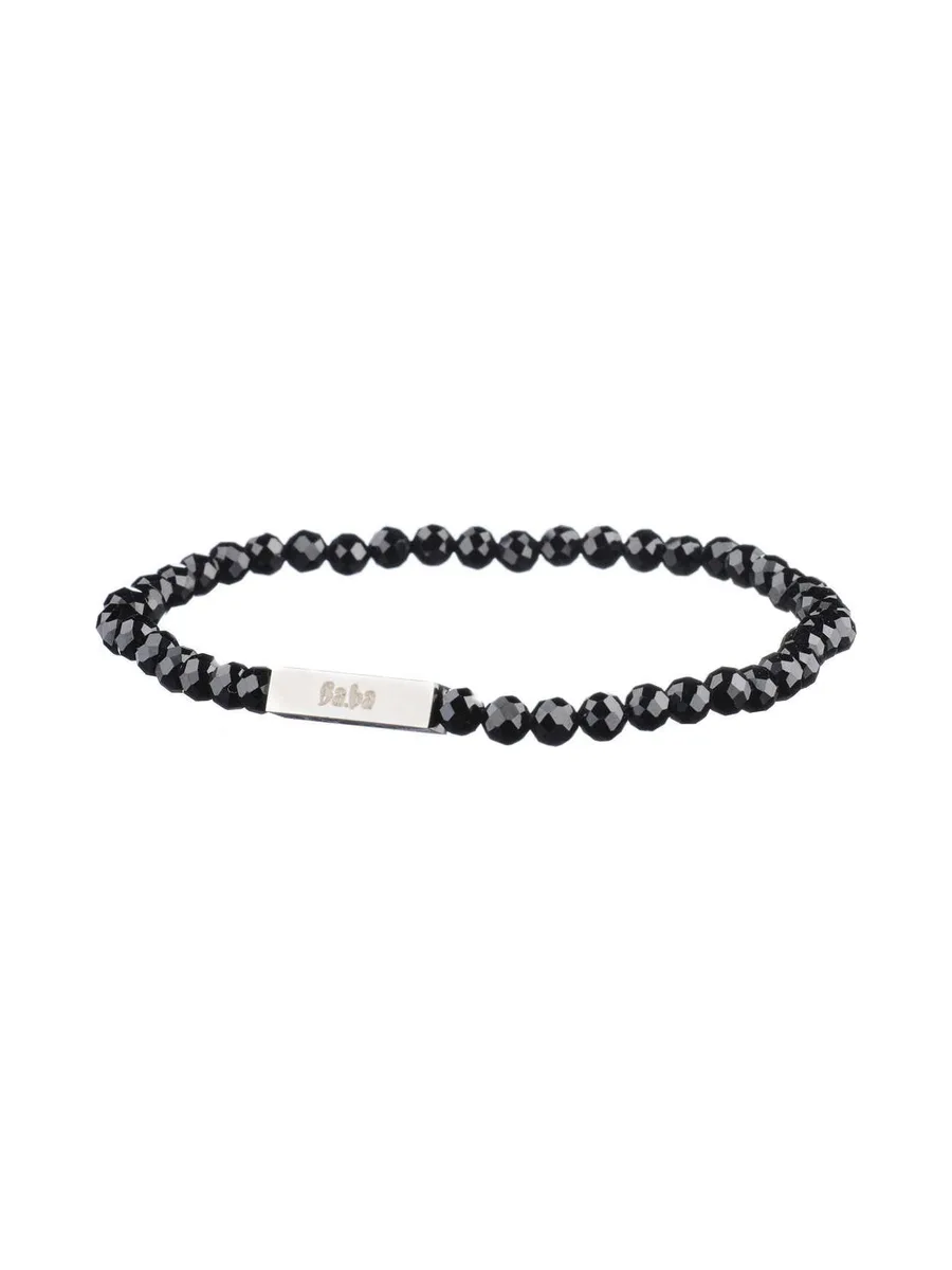 Bracelet Mirabeau noir - pierres naturelles 1